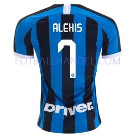 Herre Fotballdrakter Inter Milan ALEXIS 7 Hjemme 2019-20 Kortermet